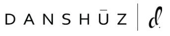 A black and white image of the shu logo.