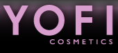 A black background with purple letters and the words " hope cosmetics ".